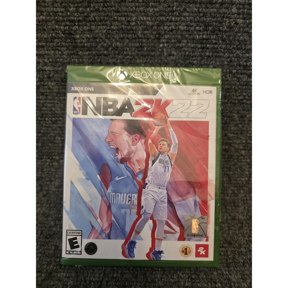 NBA 2K22 Microsoft Xbox One Game E 2K 4K HDR NTSC-U/C Basketball Multiplayer